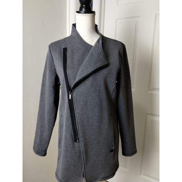 OGIO Transition Jacket Active Grey Women's Medium Pockets Off Side Zip NWOT - Picture 3 of 10